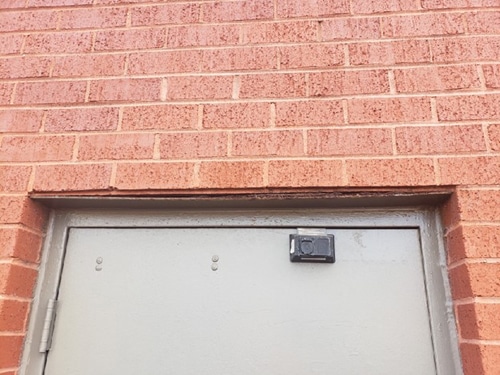 Rusted Door Lintel