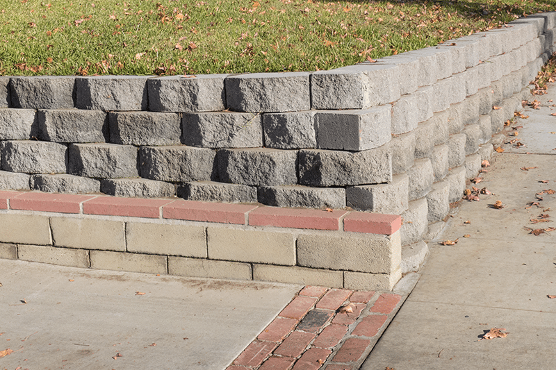 Driveway Retaining Wall