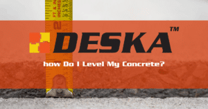 How do i level my concrete?