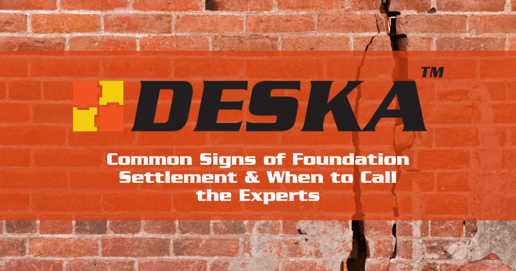 Common Signs of Foundation Settlement & When to Call the Experts