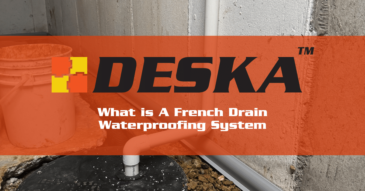 What is A French Drain Waterproofing System