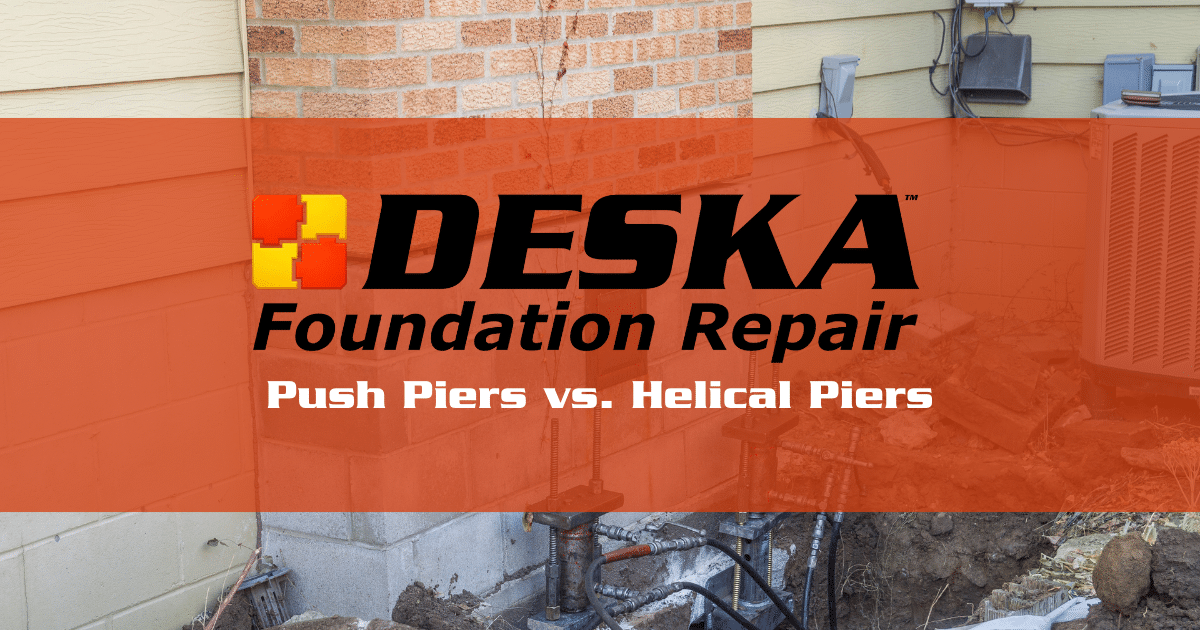Push Piers vs. Helical Piers: Which Foundation Solution Is Right for Your Home?