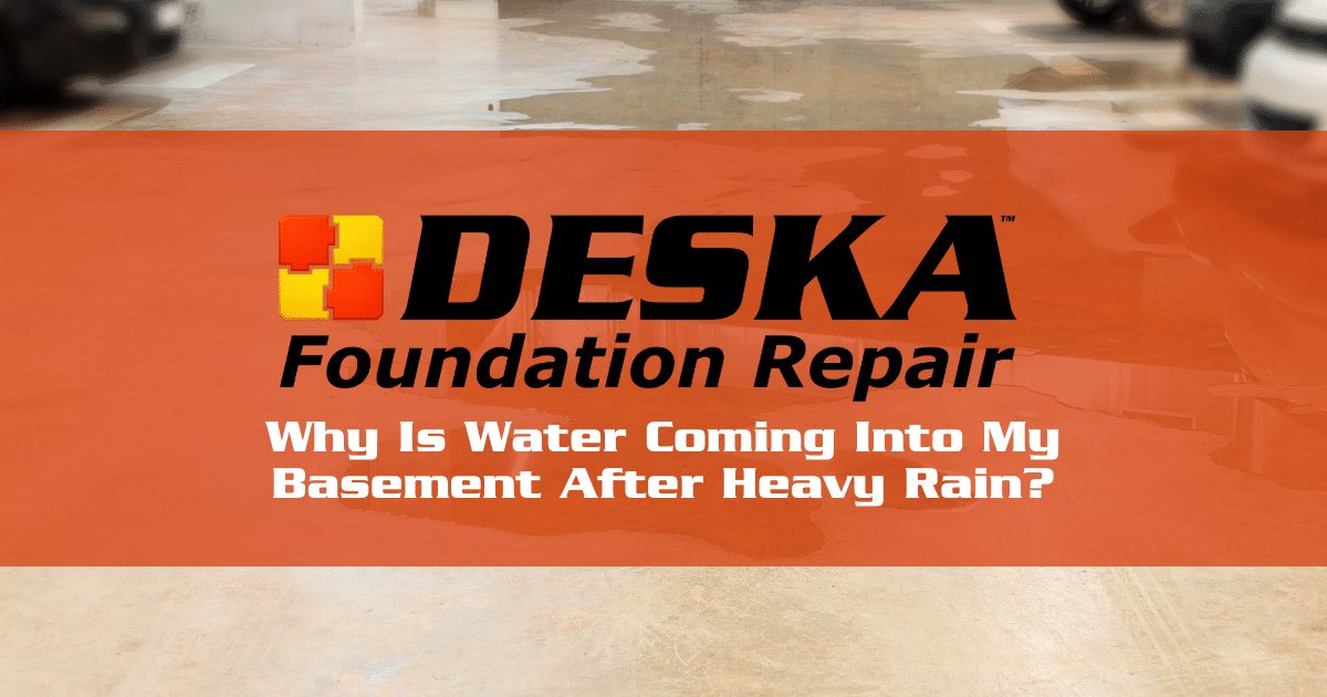 Why Is Water Coming Into My Basement After Heavy Rain?