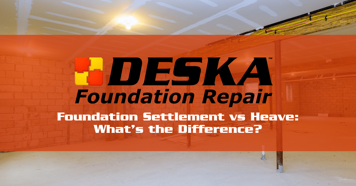 Foundation Settlement vs Heave: What’s the Difference?