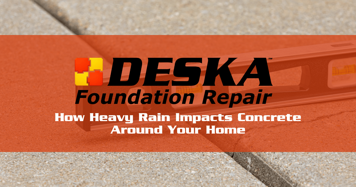 How Heavy Rain Impacts Concrete Around Your Home