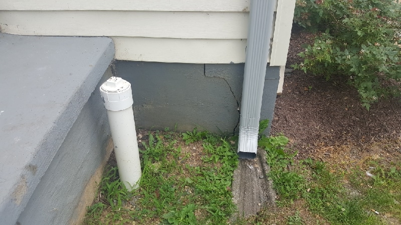 Bowed Wall Foundation Crack