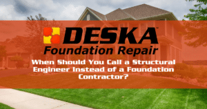 When Should You Call a Structural Engineer Instead of a Foundation Contractor?