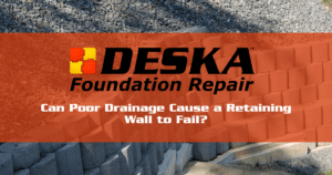 Can Poor Drainage Cause a Retaining Wall to Fail?