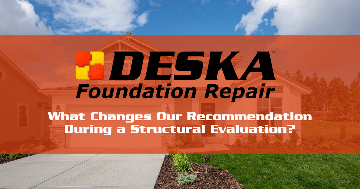 What Changes Our Recommendation During a Structural Evaluation?